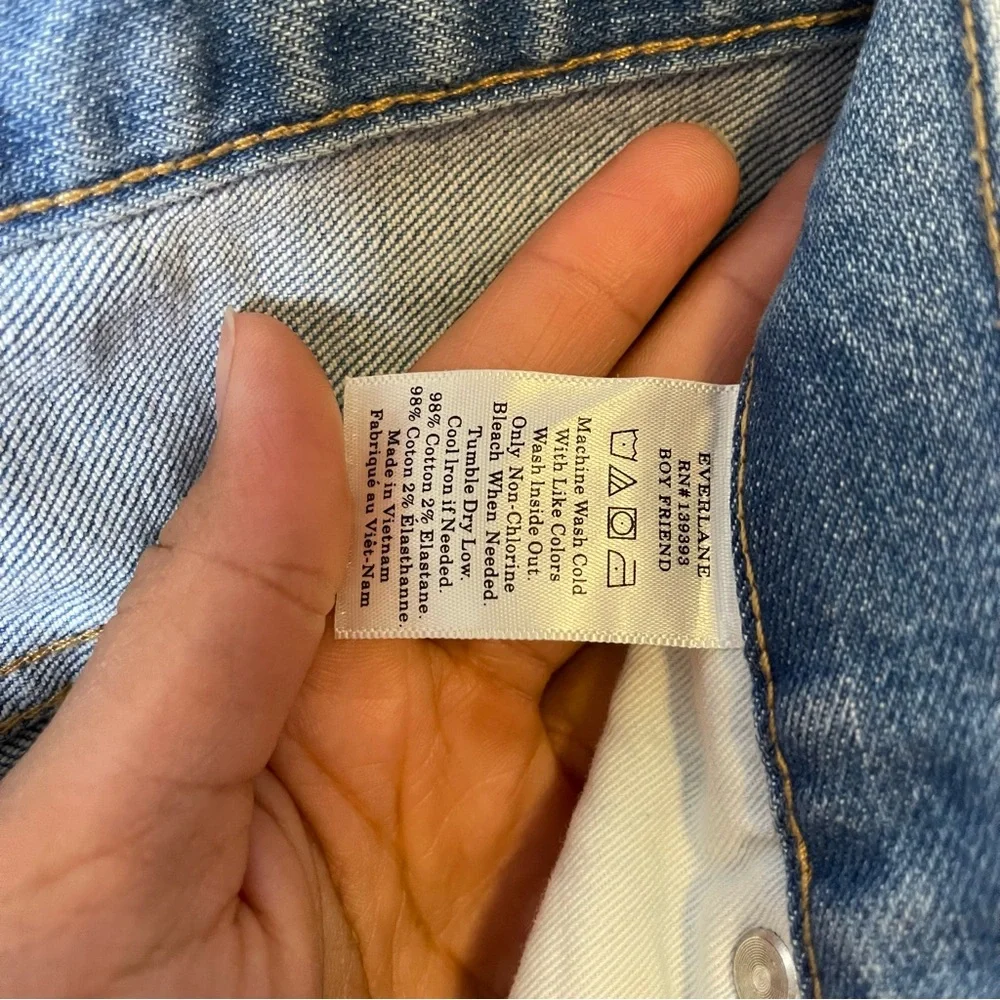 EVERLANE The Boyfriend jeans size 26 regular - Picture 9 of 11